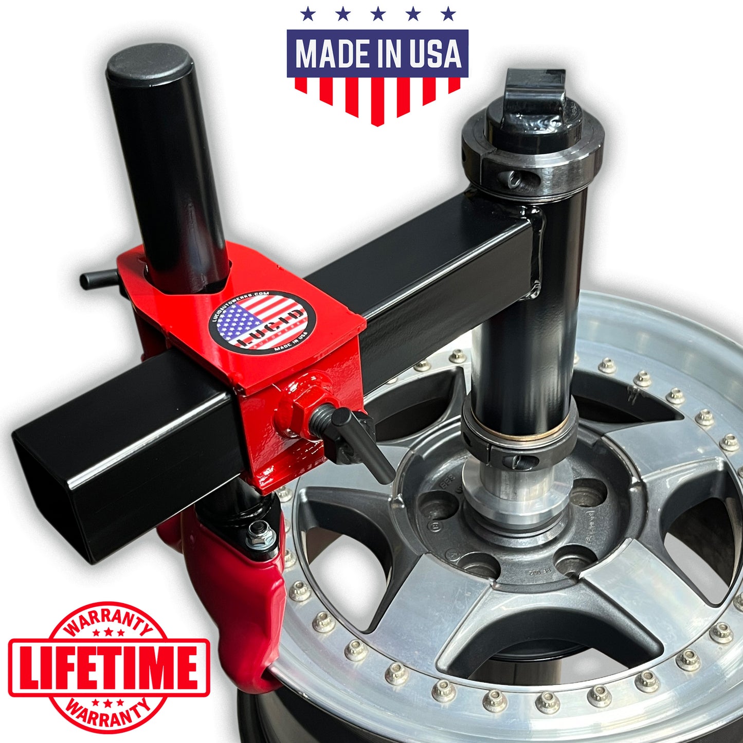 Ultimate Manual Tire Changer™ DELUXE Duck Head Attachment