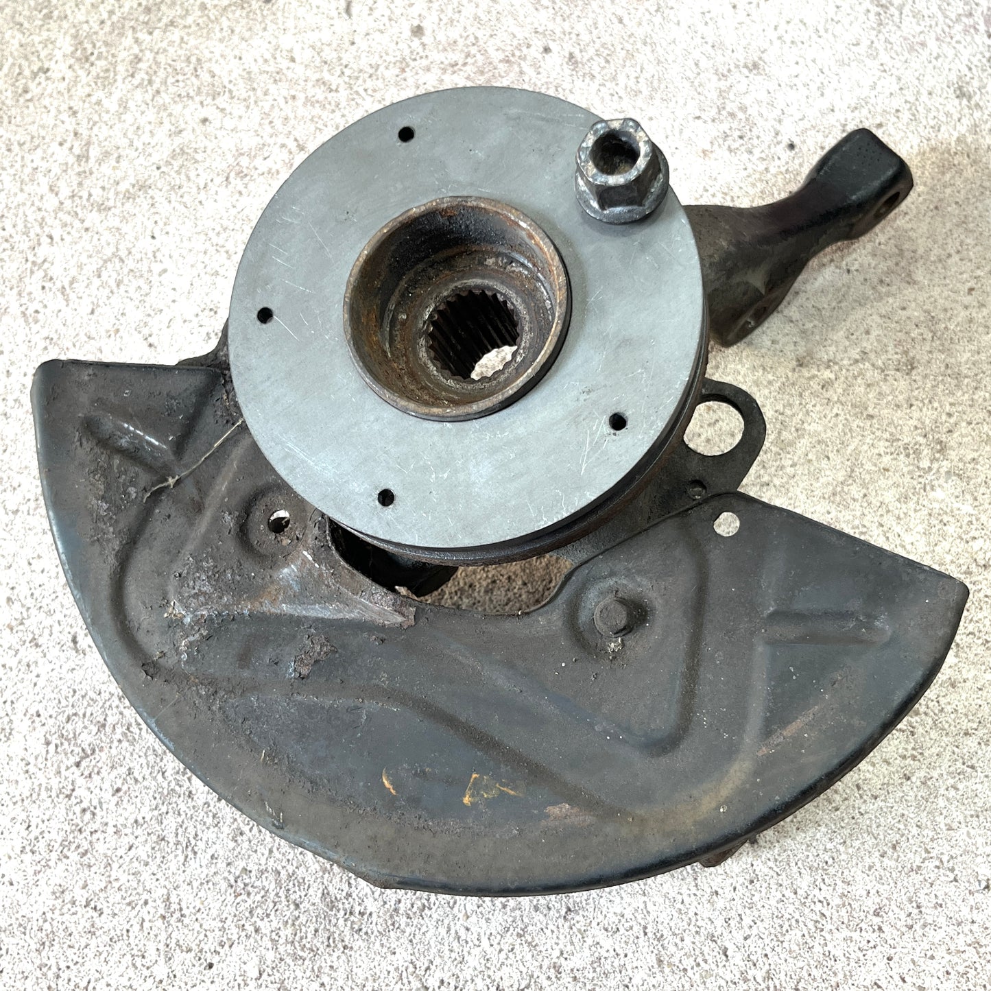 Dual Drill Hub Template