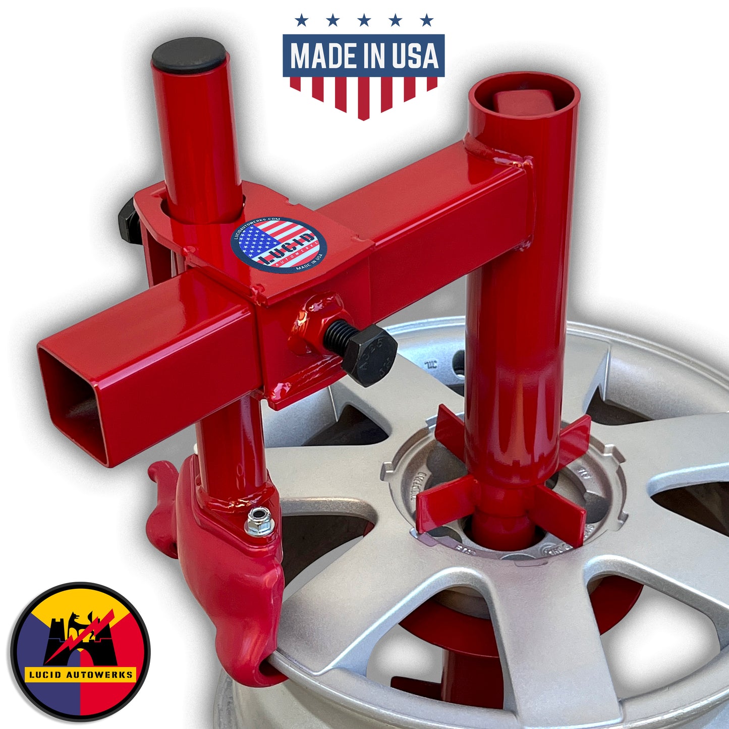 Ultimate Manual Tire Changer LITE Modified Duck Head Attachment