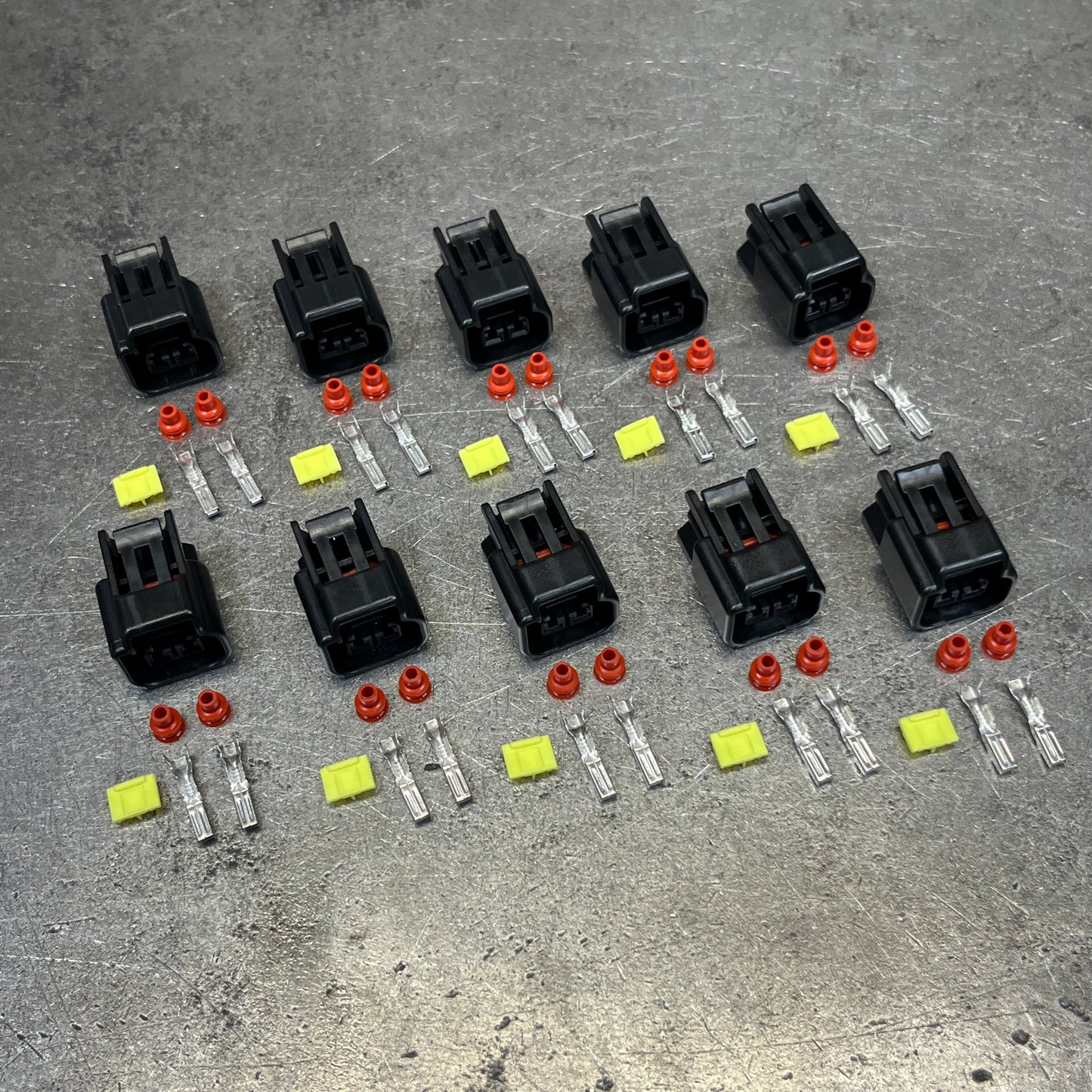 Ford Ignition Coil Connector Plug Terminals & Seals Kit