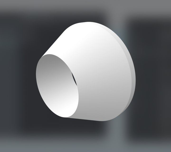 Manual Tire Changer Centering Cone (.STL File) lucidautowerks