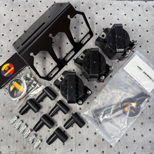 12V VR6 GM Coil Conversion Bracket Kit w/Aftermarket Coils