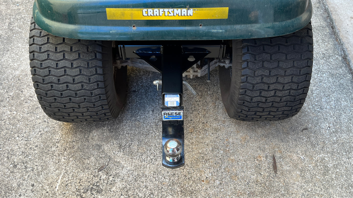 Riding Mower 2" Hitch Receiver Parts (DXF File Pack)