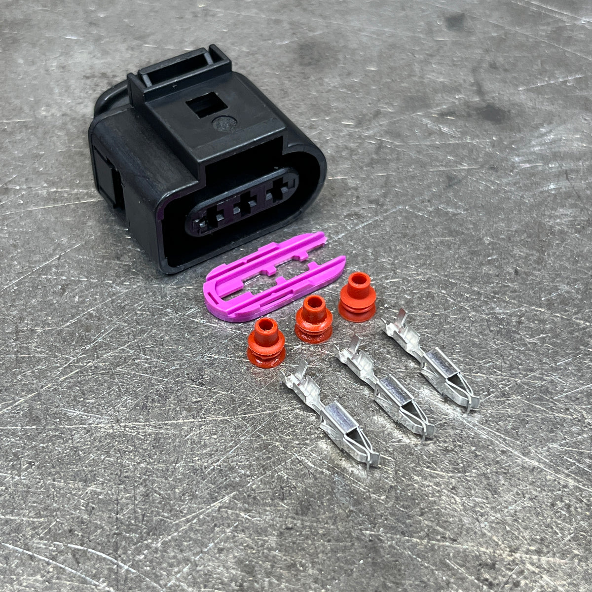 VW Audi 3-Pin Cam/Speed Sensor Plug - Connecter & Terminal Kit ...