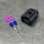 VW Audi 2-Pin AC/Alternator Plug - Connecter & Terminal Kit