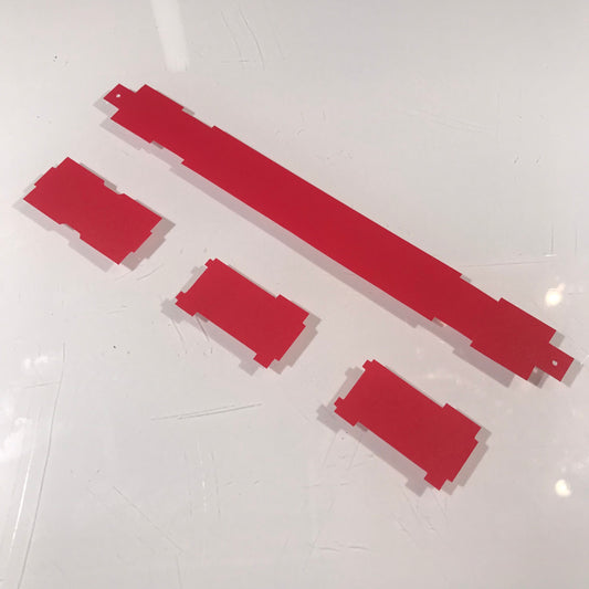 VW Mk3 Instrument Cluster Speedometer Red Filters