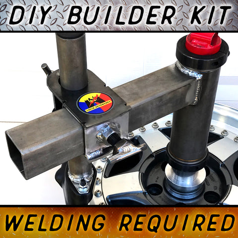 Ultimate Manual Tire Changer DELUXE Duck Head Attachment - DIY Builder Kit